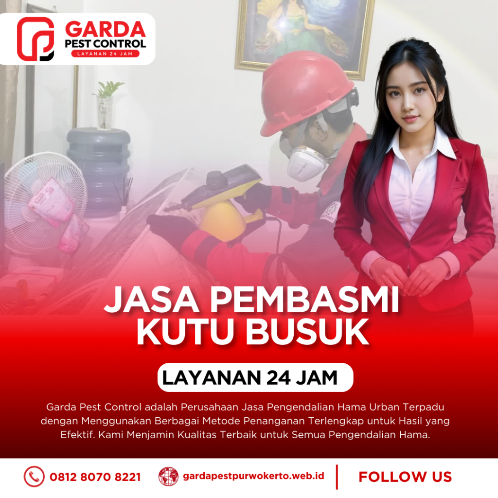 Jasa Pembasmi Kutu Kasur Purwokerto Terpopuler No.1