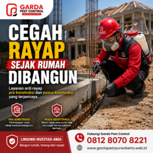Jasa Anti Rayap Pra-Konstruksi Cilacap