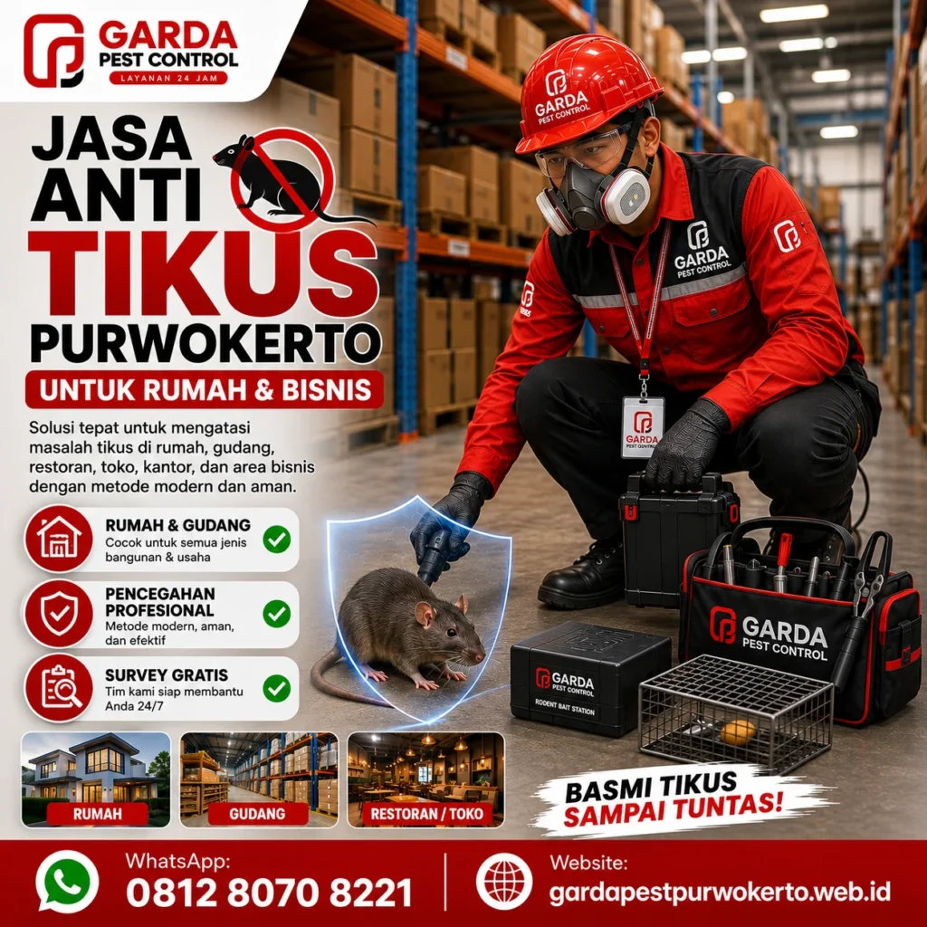 Jasa Pembasmi Tikus untuk Gudang Profesional dan Efektif