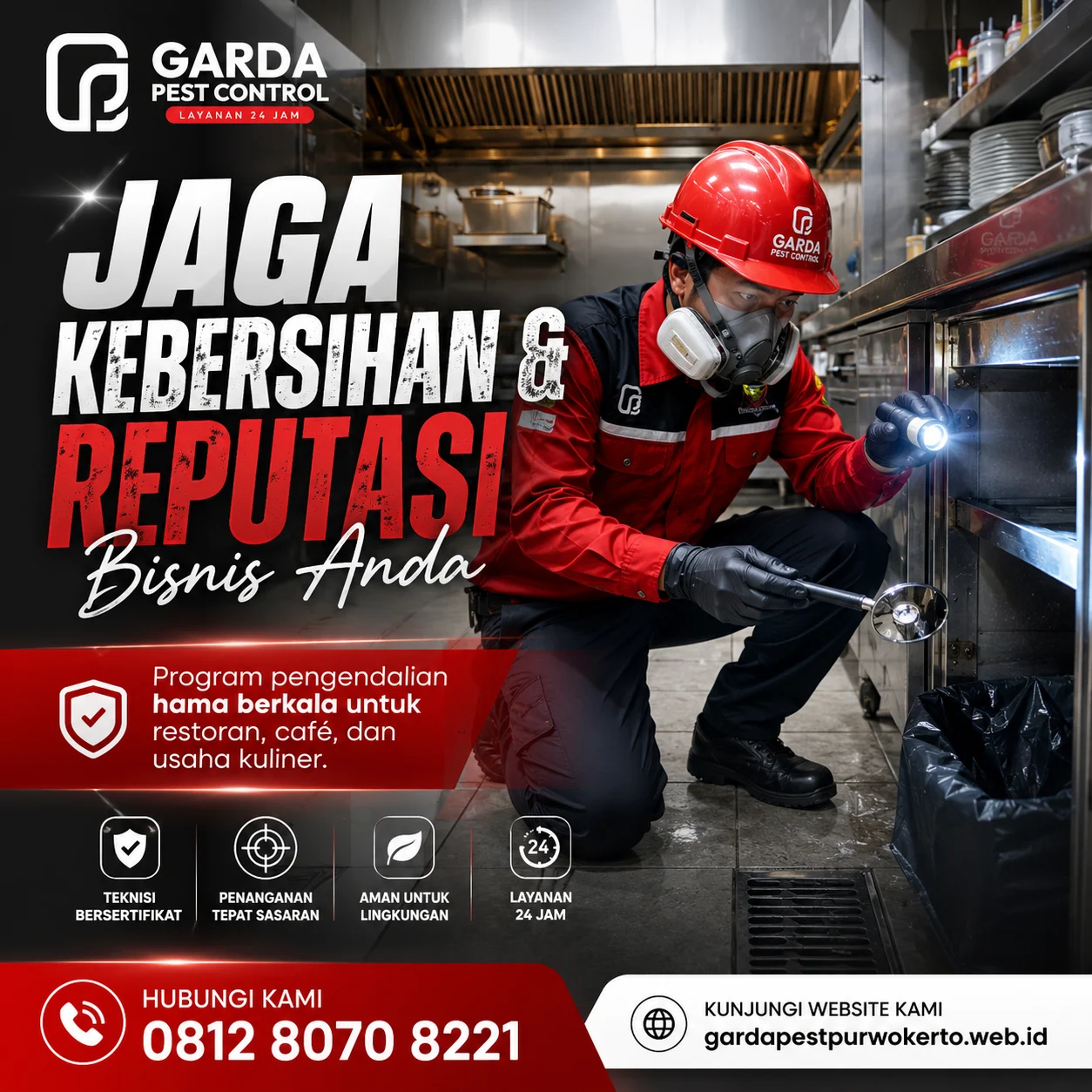 Kontrak Pest Control Tahunan Purwokerto