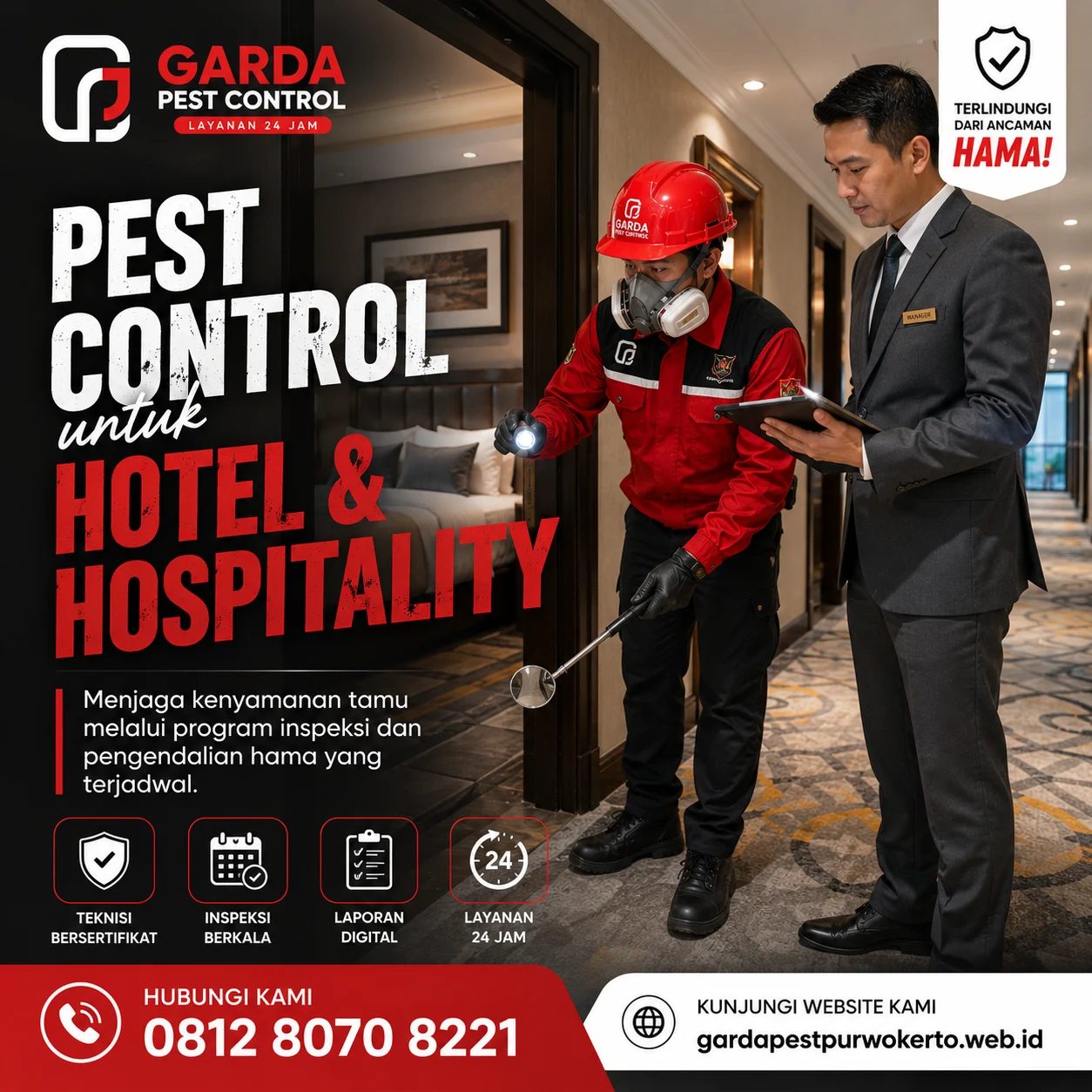 Jasa Pest Control untuk Restoran Purwokerto