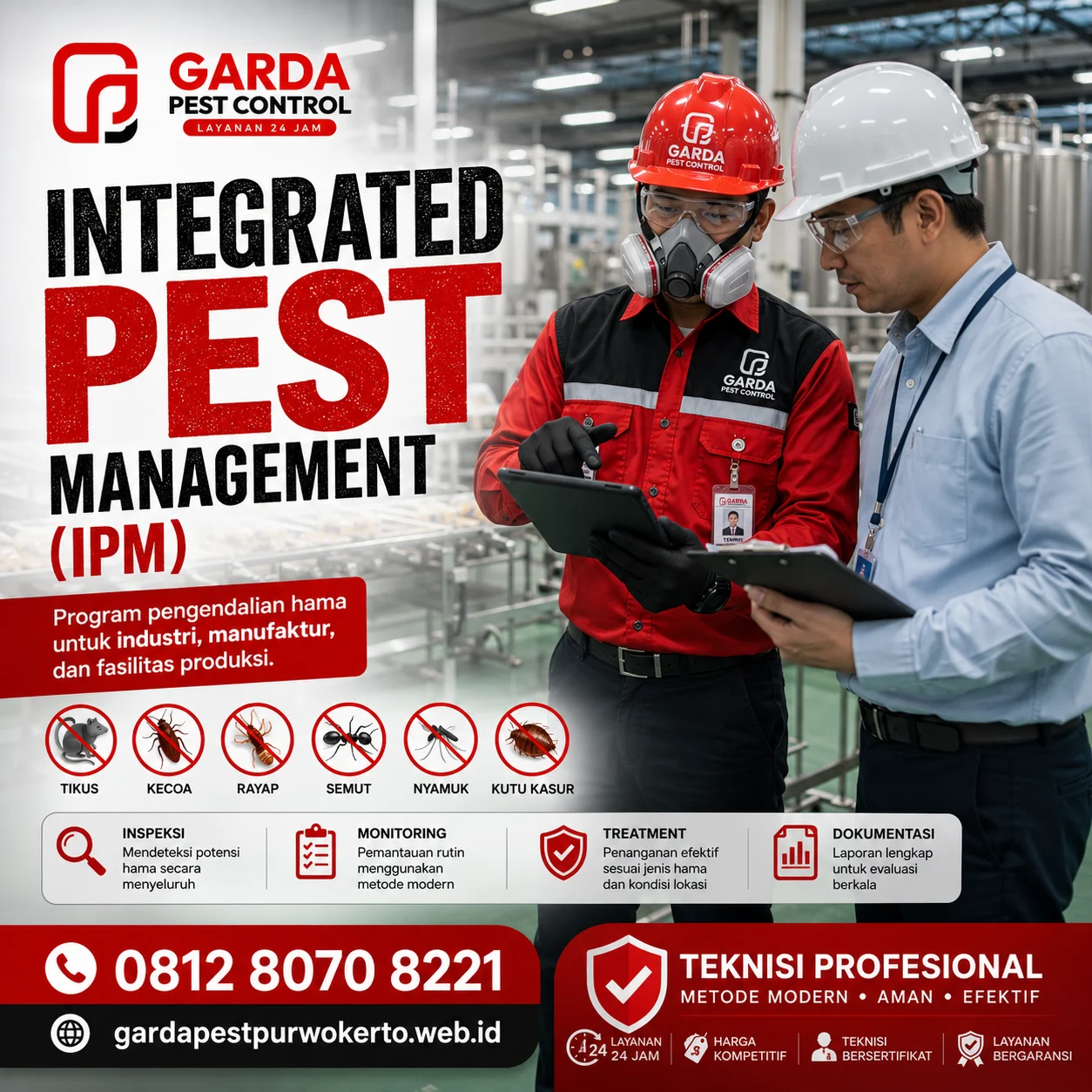 Perusahaan Pest Control Purwokerto Terbaik