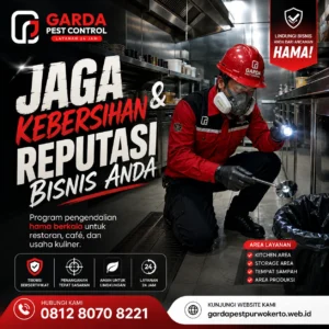 Jasa Pest Control untuk Bisnis dan Komersial Purwokerto