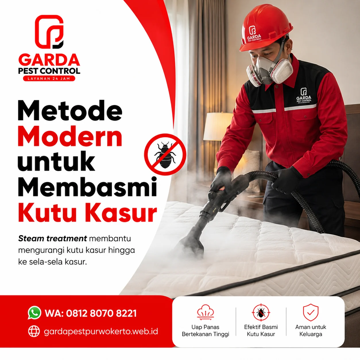 Jasa Pembasmi Kutu Kasur Untuk Hotel dan Penginapan Yang Cepat, Rapi, dan tepat sasaran