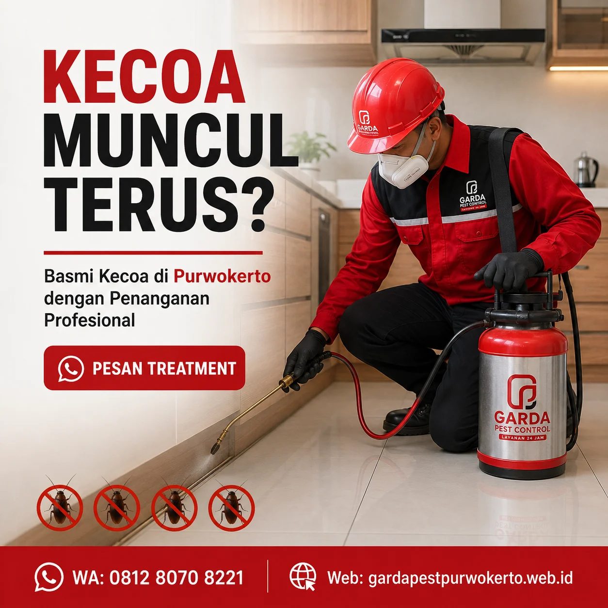 Jasa Pest Control Restoran dan Hotel Purwokerto untuk Standar Higiene Bisnis Anda