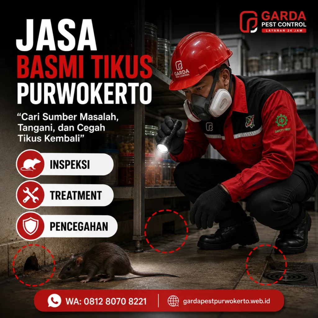 Jasa Pest Control Restoran dan Hotel Purwokerto untuk Standar Higiene Bisnis Anda