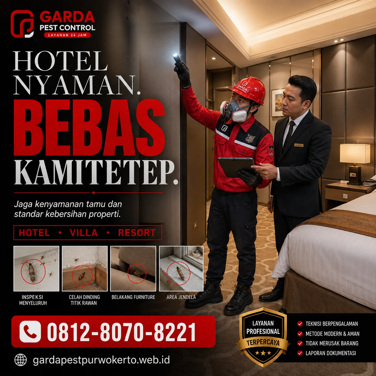Cara Mencegah Kamitetep Datang Kembali Pasca Penyemprotan