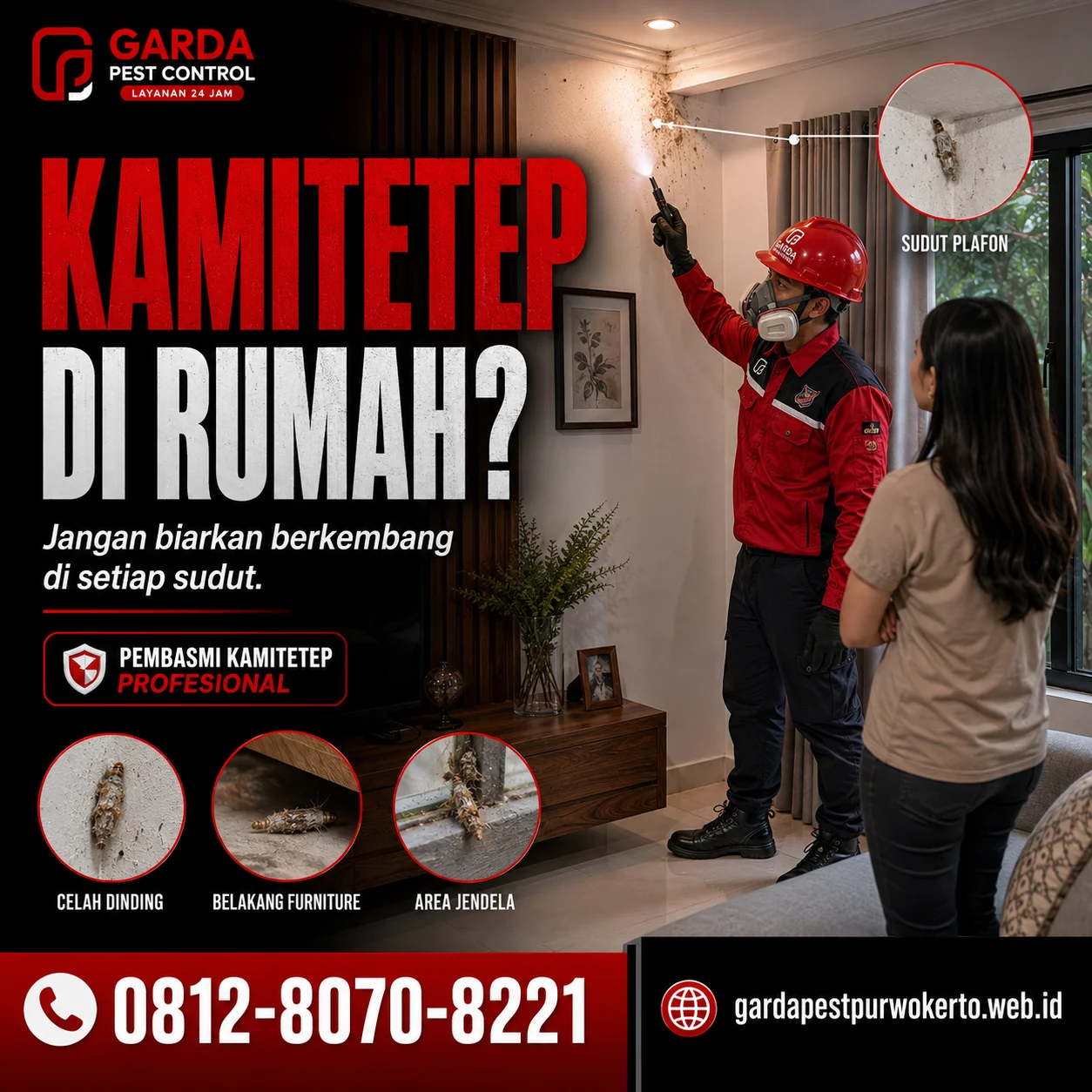 Panduan Praktis Persiapan Sebelum Rumah Disemprot Jasa Pembasmi Kamitetep