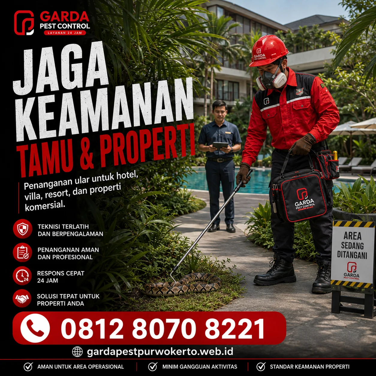 Biaya Jasa Pembasmi Ular di Purwokerto